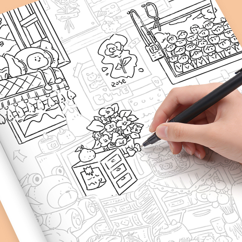 Stressverlichtende kleurboeken - Adult Coloring Book Stress Relief recensie en prijs