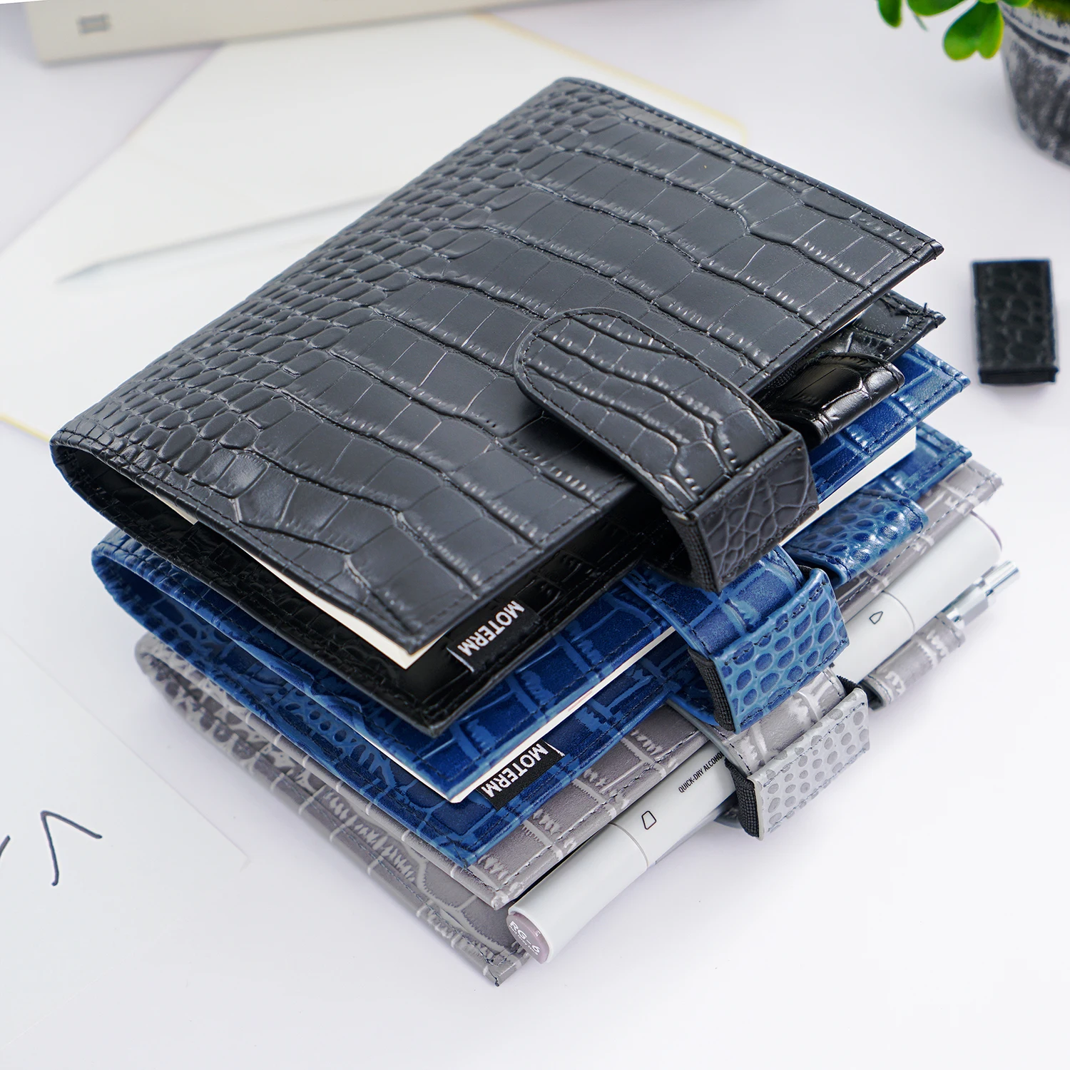 Moterm lederen penloop elastis - Vintage Leather Journal Notebook recensie en prijs