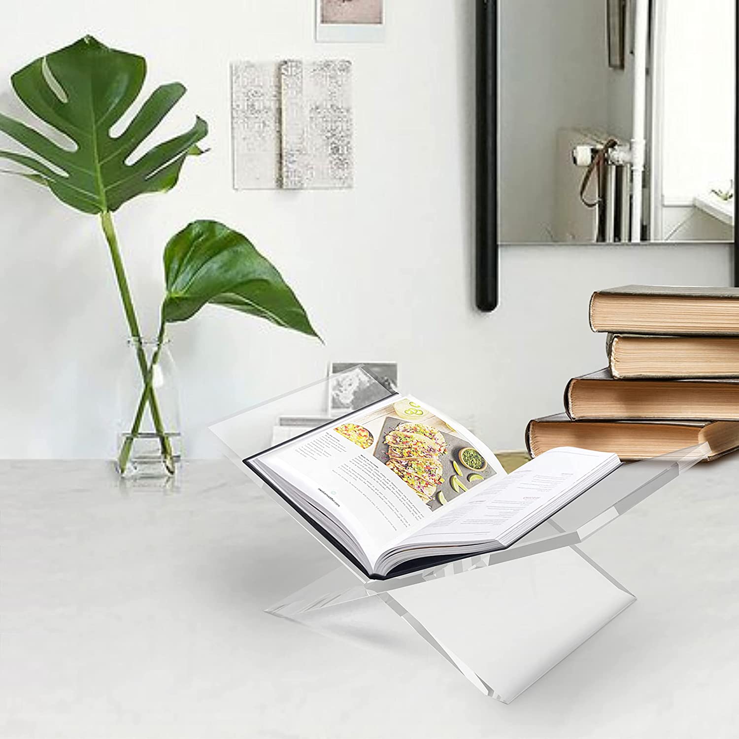Transparante acryl open boeken - Clear Acrylic Book Stand Holder recensie en prijs