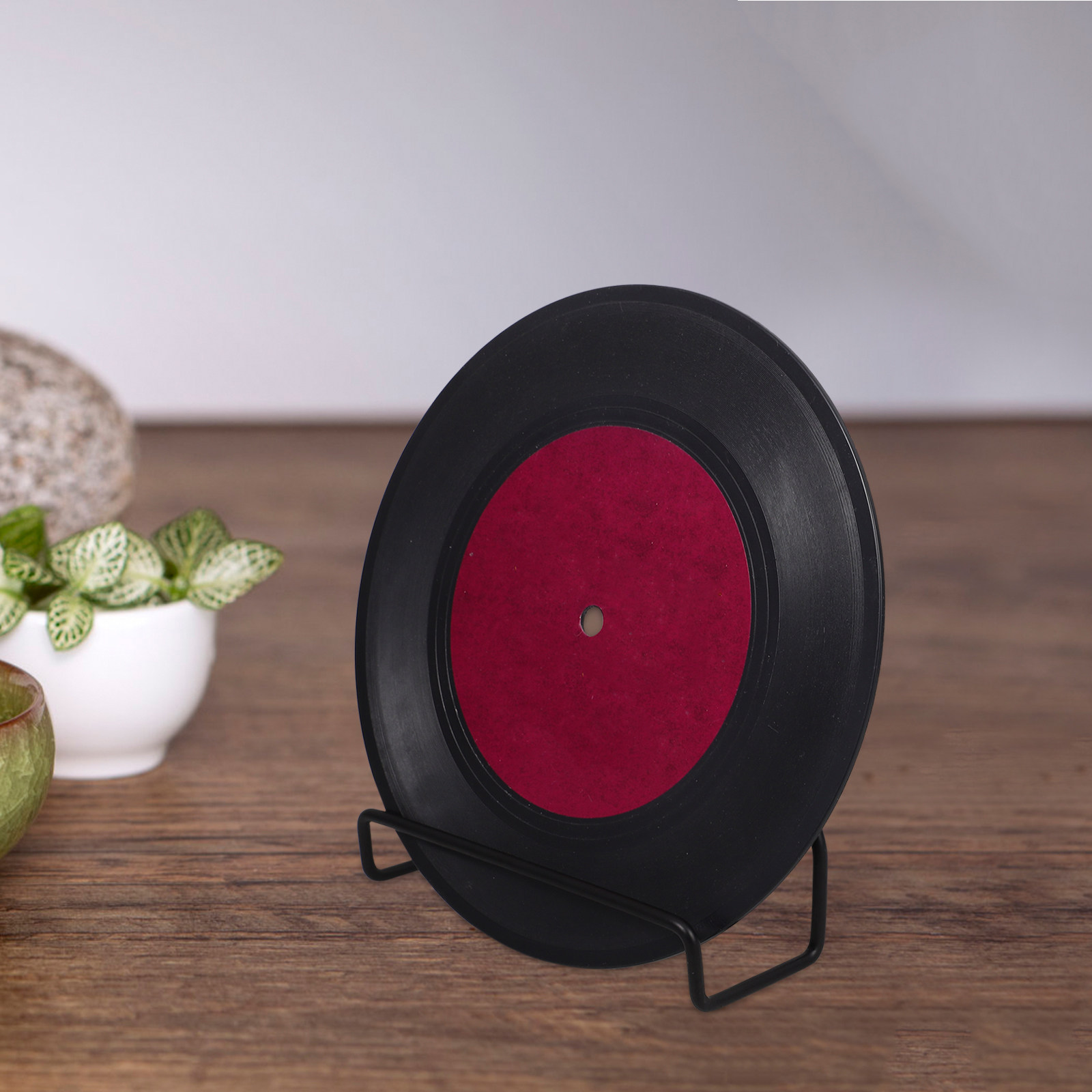 Wandmontage ijzeren vinylplate - Magazines recensie en prijs