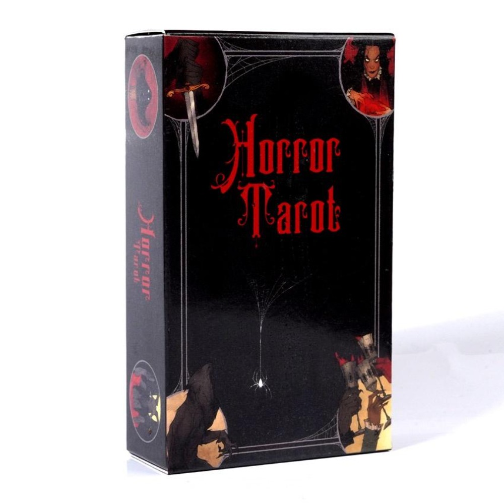 10.3*6Cm Horror Tarot Kaartspe - Tarot Deck With Guidebook recensie en prijs