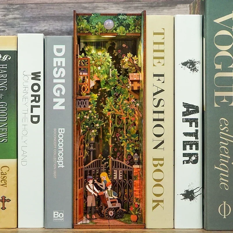 DIY houten boekenhoekje plank  - Diy Wooden Book Nook Kit Shelf Insert recensie en prijs
