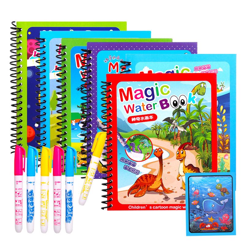 Herbruikbare schilderkunst Mag - Reusable Water Magic Coloring Book recensie en prijs