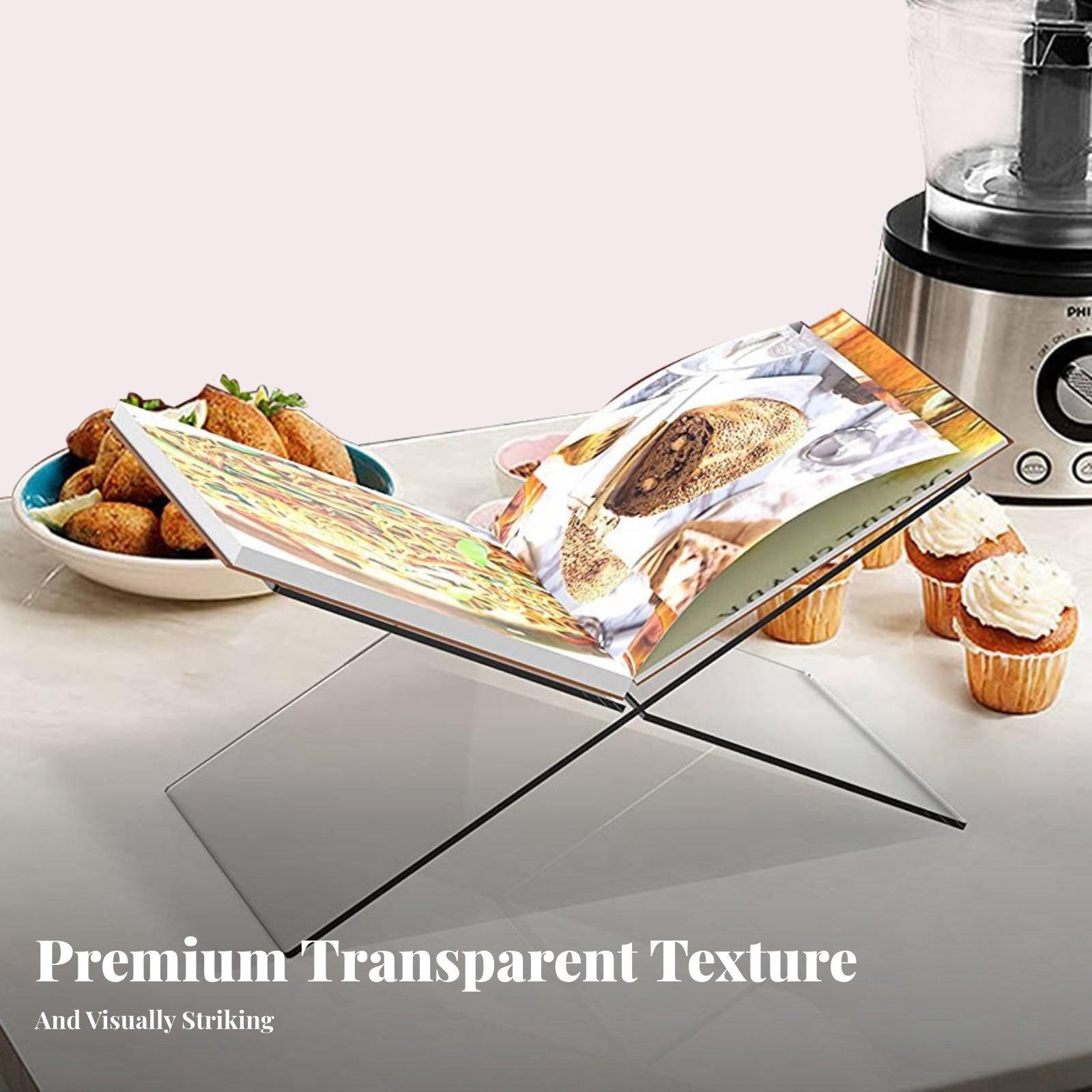 Acryl boekenstandaard, dikke,  - Clear Acrylic Book Stand Holder recensie en prijs