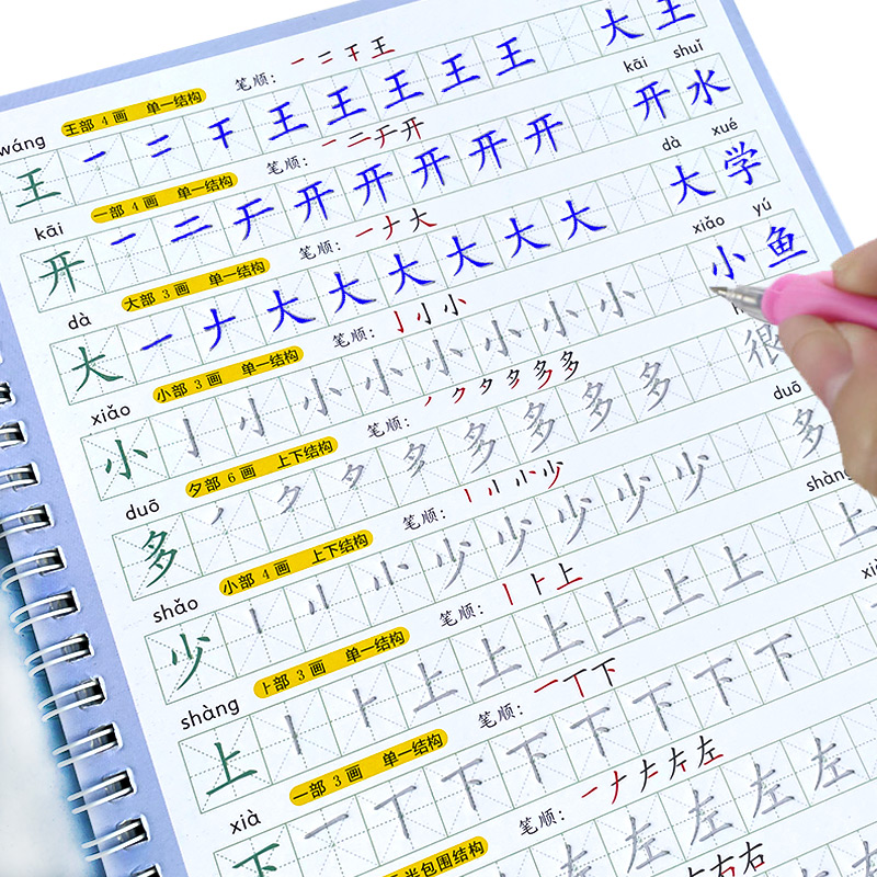 Het Schrift Kinderboek Leren S - Chinese Calligraphy Practice Book recensie en prijs